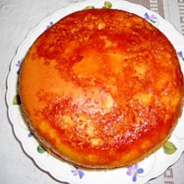 炊飯器でプリンケーキ　(Pudding cake)